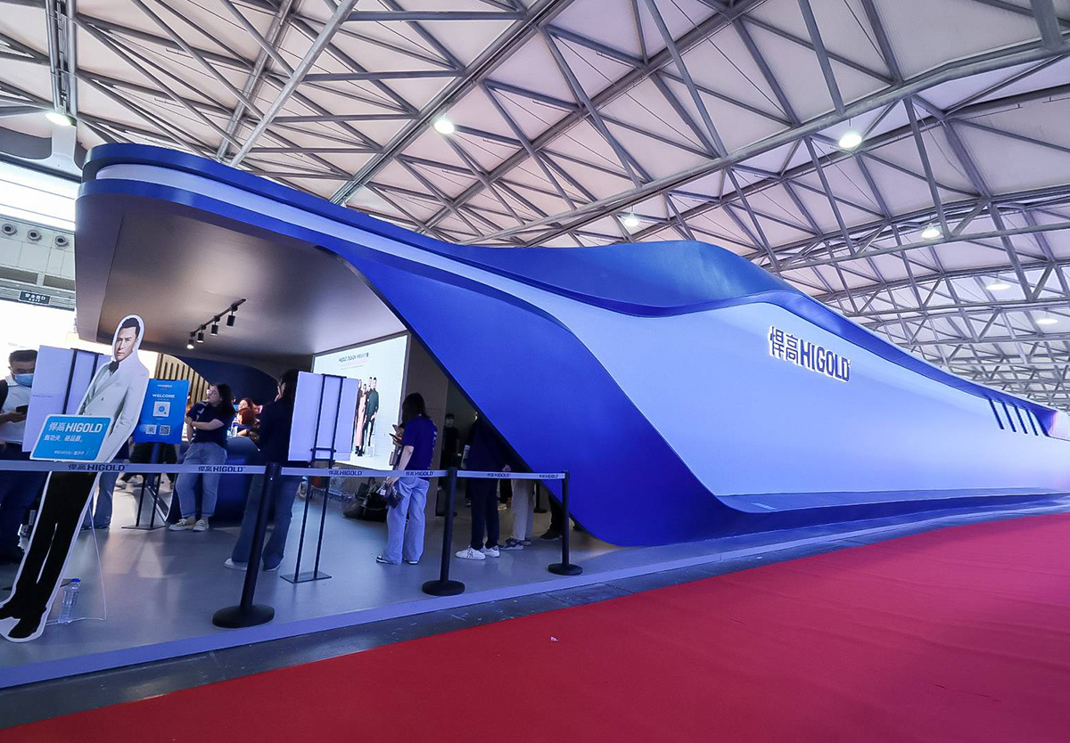 前衛、時尚、未來感十足的悍高航母登陸第27屆上海廚衛展，人氣超強