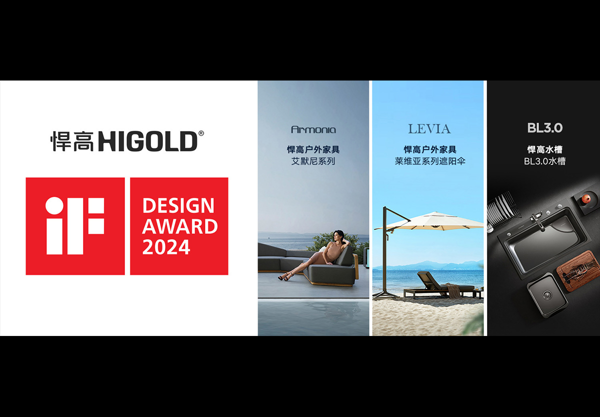 至高榮譽(yù)，悍高再次摘得3枚德國(guó)iF設(shè)計(jì)大獎(jiǎng)